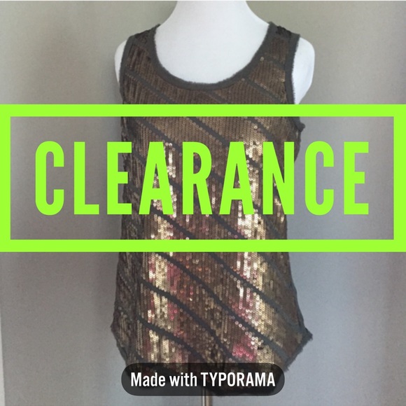 LOFT Tops -  LOFT Sequin top